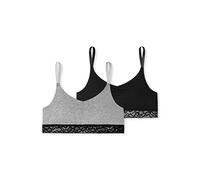 Schiesser Mädchen 2pack Bustiers Unterwäsche, Farbmix 1, 176 EU