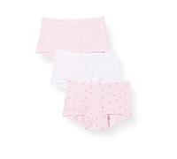 Schiesser Panties Mädchen 3er-Pack – Hohe Passform – 95/5 Bio-Baumwolle – Rosa 140