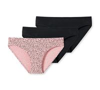 Schiesser Mädchen 3 Pack Slips - 95/5 Baumwolle - Größe 140 bis 176