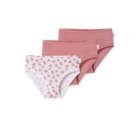 Schiesser Mädchen 3 Pack Slips Unterwäsche Feinripp - 100% Organic Bio Baumwolle - Größe 92 bis 140