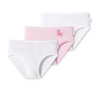 Schiesser - Slip FINE PONY 3er-Pack in weiß/rosa Gr.98