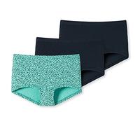 Schiesser Mädchen 3 Pack Shorts Weiches Bündchen - 95/5 Organic Bio Baumwolle Größe 140 Bis 176 Unterwäsche, Sortiert 10_179498, 140 EU