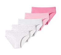 Schiesser Mädchen 5 Pack Slips Unterhosen - 95/5 Organic Bio Baumwolle Größe 92 Bis 140 Unterwäsche, Sortiert 11_173271, 104 EU