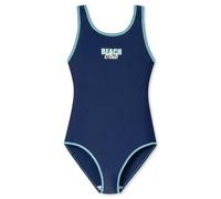 Badeanzug Schulsport blau - Aqua 140
