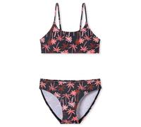 Bustier-Bikini Wirkware recycelt LSF40+ Palmen multicolor - Aqua 140