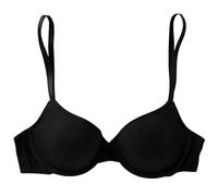Schiesser Mädchen Gepadded Soft Bra - Größe 65 Aa Bis 75 BH, Schwarz_223919, 86 65AA EU