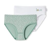 Schiesser Mädchen Hüftslip 2 Pack Unterwäsche, Farbmix 2, 116 EU