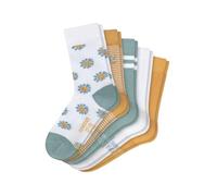Schiesser Mädchen Kinder 5 Pack Kids Strümpfe - Größe 19 Bis 34 Socken, Sortiert 1_177715, 19-22 EU