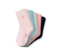 SCHIESSER Mädchen Socken, 5er Pack - "Legwear Kids", Muster, Baumwolmischung Rosa 23-26