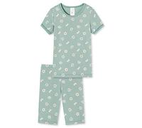 Schiesser Mädchen Kurzer Schlafanzug Pyjamaset, Khaki (Ii), 128