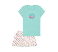 Schlafanzug kurz Beach Club blaugrün - Nightwear 176