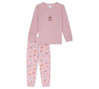 Schiesser Mädchen Schlafanzug Set Pyjama lang - 100% Organic Bio Baumwolle - Größe 92 bis 140