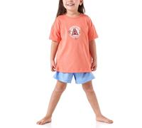 Schiesser Schlafanzug kurz rot - Casual World für Mädchen 104