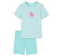 Schiesser Mädchen Schlafanzug Set Pyjama kurz - 100% Organic Bio Baumwolle - Größe 92 bis 140