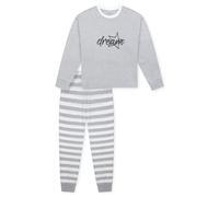 Schiesser Pyjama Mädchen grau, 152