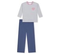 Schiesser Pyjama Mädchen blau, 104