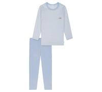 Schiesser Pyjama Mädchen hellblau, 116