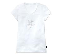 Schiesser Mädchen Schlafanzugoberteil Mix & Relax Shirt 1/2 156796, Gr. 176, Weiß (Weiss 100)