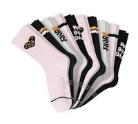 SCHIESSER Mädchen Socken, 10er Pack - "Legwear Teens", Muster, Baumwolmischung 31-34 Mehrfarbig