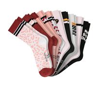 SCHIESSER Mädchen Socken, 10er Pack - "Legwear Teens", Muster, Baumwolmischung Rosa/Schwarz/Weiß/Rot/Rosa/Weiß 35-38