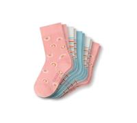 Schiesser Socken Rainbow – Mädchen, 5er-Pack, mehrfarbig sortiert – Größe 19-22