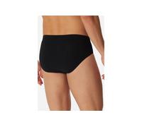 Schiesser Minislip Cotton Casual – Bio-Baumwolle, ohne Gummibund, weich – Schwarz L