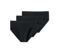 Schiesser Herren 3 Pack Slips mit weichem Bund Baumwolle Multipack - 95/5 | Elastische Baumwolle sorgt für hohen Komfort Bequemer Softbund passt sich ideal an