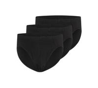 Schiesser Minislip Uncover Cotton – 95% Baumwolle, 5% Elasthan – Herren XXXL Schwarz