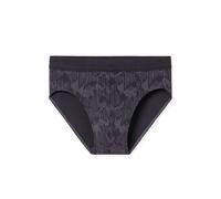 Minislip Interlock gemustert kohle - Fine Interlock 8