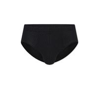 Schiesser Minislip Cotton Casual – Bio-Baumwolle, ohne Gummibund, weich – Schwarz L