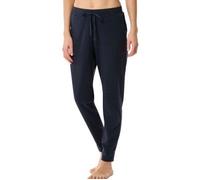 Schiesser Mix and Relax Long Cuffs Pants Dunkelblau Baumwolle Large Damen