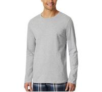 Schiesser Mix and Relax Long Sleeve Grau Baumwolle Medium Herren
