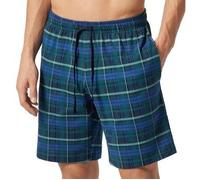 Schiesser Mix and Relax Organic Bermuda Shorts Blau/Grün Baumwolle XX-Large Herren