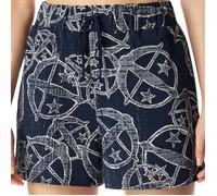 Schiesser Mix and Relax Women Shorts Dunkelblau Baumwolle X-Small Damen