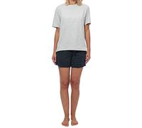 Schiesser - Mix - Organic Cotton - Schlafanzug kurz (46 Blau gepunktet/Grau)