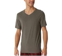 Schiesser Mix Plus Relax T Shirt Braun 48 Herren
