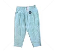 Schiesser Mix&Relax Sweathose 3/4-Länge Damen Mineral, Größe L