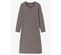 SCHIESSER - Nachthemd langarm 110 cm graphit - Gr. - 46