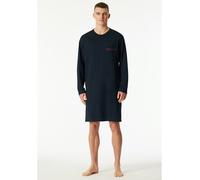 Schiesser Nachthemd in Dunkelblau - Größe 58 | Herren Waesche