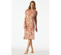 Schiesser Damen Nachthemd Kurzarm, 100 cm lang Modal Jersey - Selected Premium