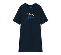 Schiesser - Nachthemd kurzarm 803 dunkelblau - Gr. - 152