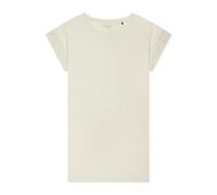 Schiesser Kurzarm-Nachthemd mit Rundhalsausschnitt in Beige, Größe 42