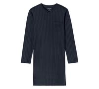 SCHIESSER - Nachthemd lang nachtblau - Gr. - 48