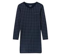 SCHIESSER - Nachthemd lang nachtblau - Gr. - 56