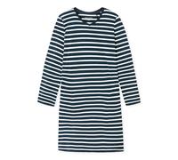Schiesser Nachthemd langarm Streifen nachtblau - Casual Essentials für Damen 44