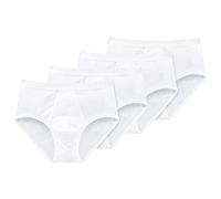 Schiesser Original Classics Feinripp Sportslip mit Eingriff - 005136-4er Spar-Pack (5 Weiß)