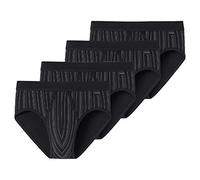 Schiesser - Original Classics Feinripp - Sportslip mit Eingriff - 172692-4er Pack (8 Schwarz)