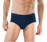 Schiesser Herren Sportslip Mit Eingriff - Original Feinripp Slip, Navy_005128, XL EU