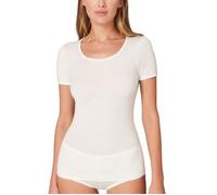 Schiesser Personal Fit Crew Neck Elfenbein Small Damen