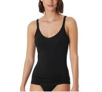 Schiesser Spaghettitop Damen schwarz, XXL